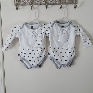 Nested bean bodysuit set